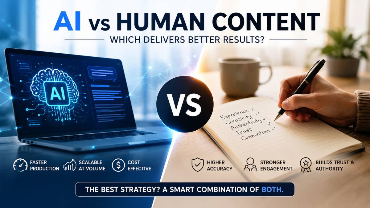 AI vs Human Content: Which Delivers Better Results?