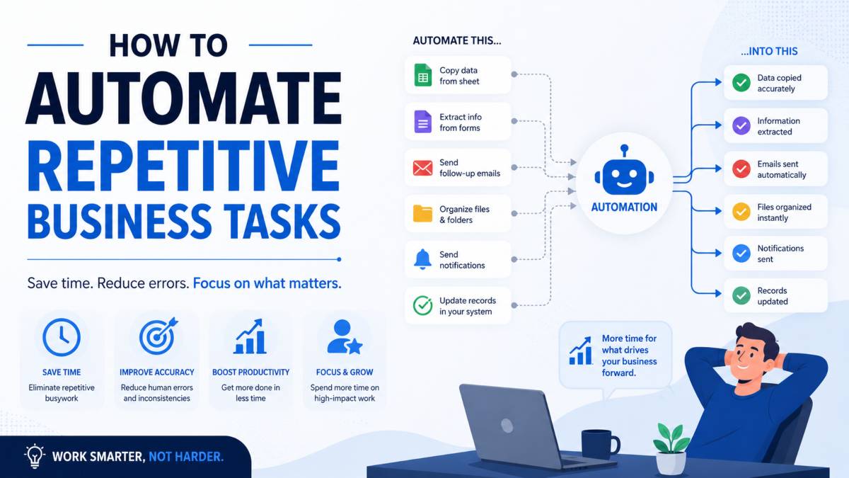 How to Automate Repetitive Business Tasks