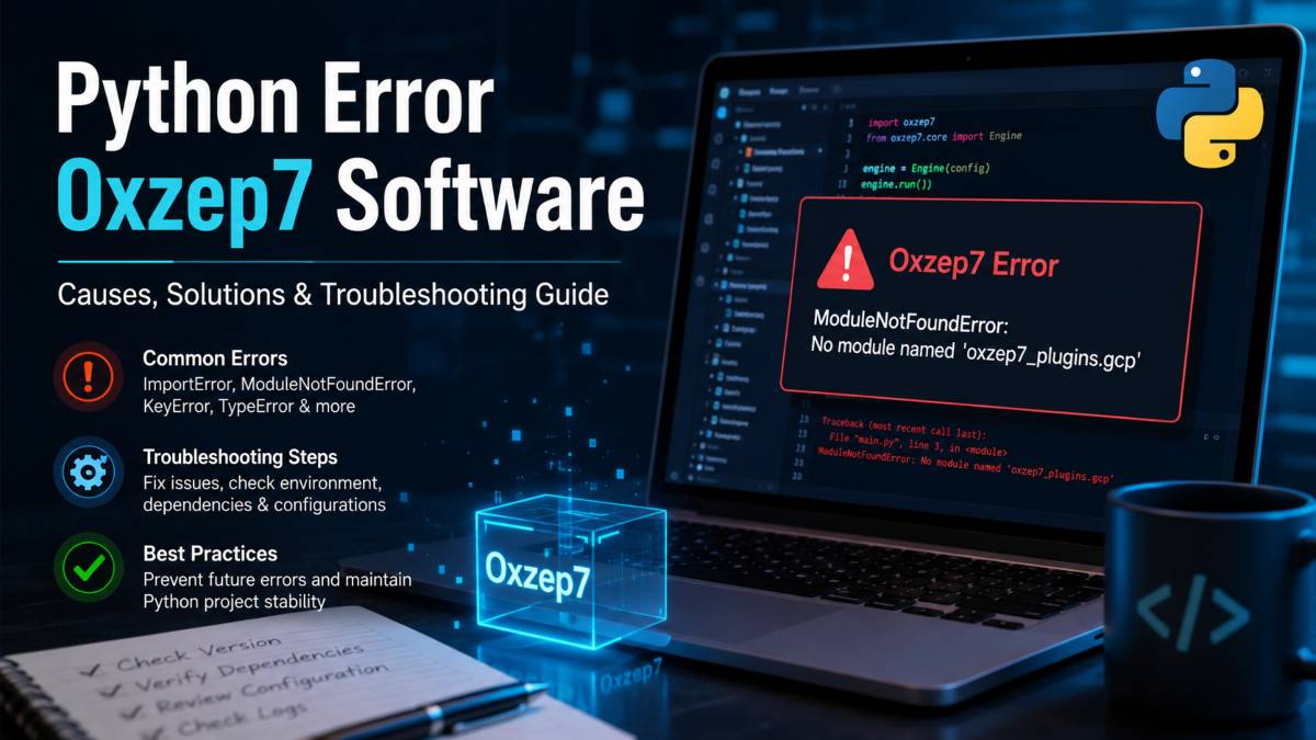Python Error Oxzep7 Software